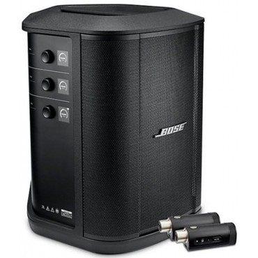 Bose S1 Pro+ Wireless PA System With Mic/Line Transmitters