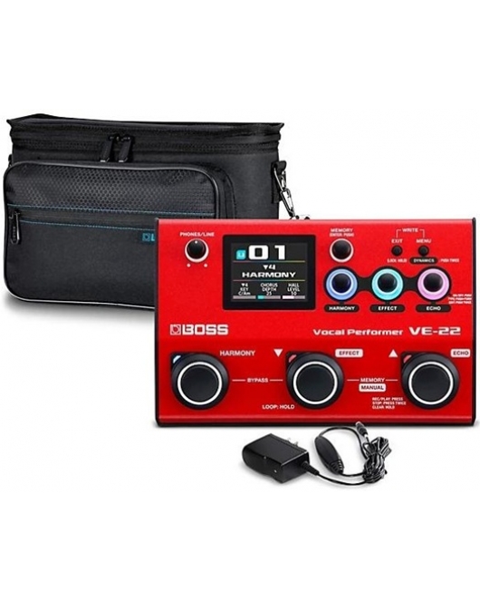 BOSS VE-22 Vocal Performer with Carry Bag and Power Supply BOSS VE-22 Vocal Performer with Carry Bag and Power Supply