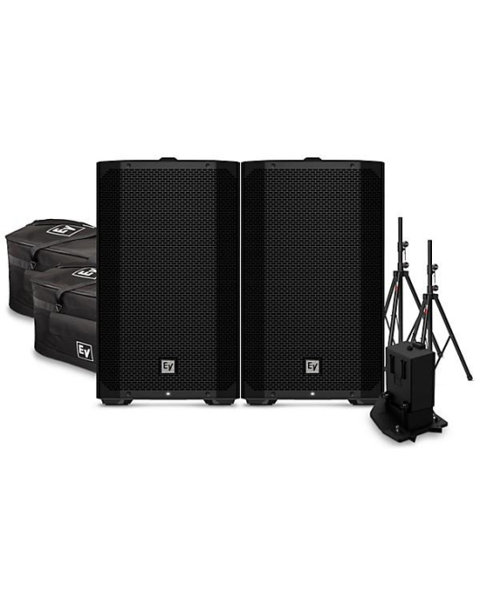 Electro-Voice EVERSE 12 Battery Loudspeaker Pair with Extras Electro-Voice EVERSE 12 Battery Loudspeaker Pair with Extras