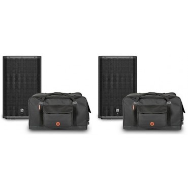 Electro-Voice ZLX-15P G2 Powered Speaker Pair With Road Runner Bags