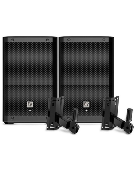 Electro-Voice ZLX-8P G2 Powered Speaker Pair With Wall Brackets