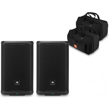 JBL PRX912 12" Powered Speaker Package With Bags
