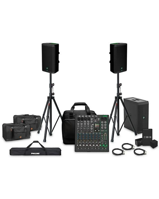 Mackie ThumpSub GO Subwoofer Bundle with 12 Inch Speakers Mackie ThumpSub GO Subwoofer Bundle with 12 Inch Speakers