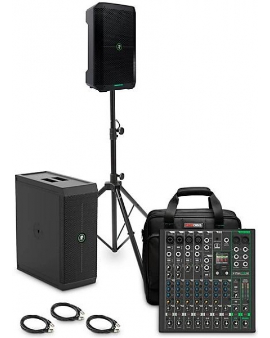 Mackie ThumpSub GO Subwoofer Bundle with Thump GO