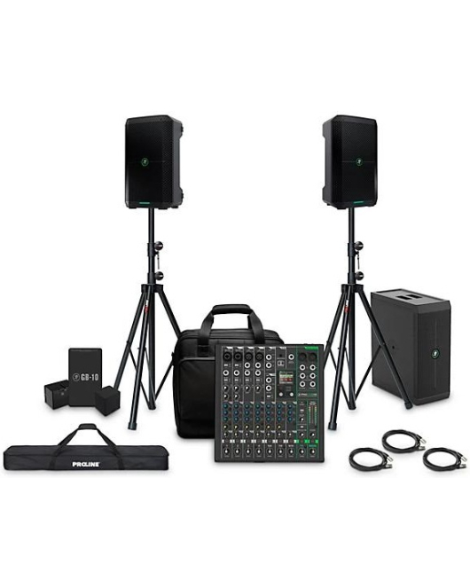 Mackie ThumpSub GO Subwoofer Bundle with Thump GO