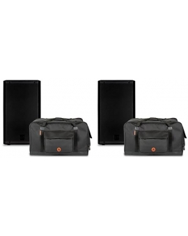 RCF ART-912A Powered Speaker Pair With Road Runner Bags
