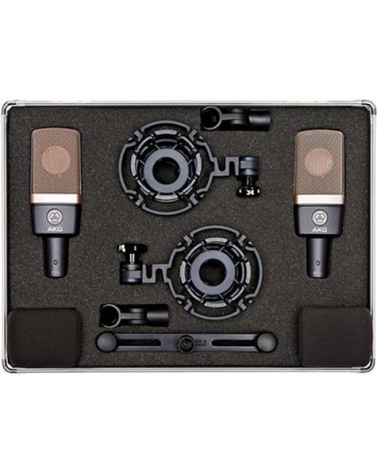 AKG C314 Multi-Pattern Condenser Stereo Pair Black