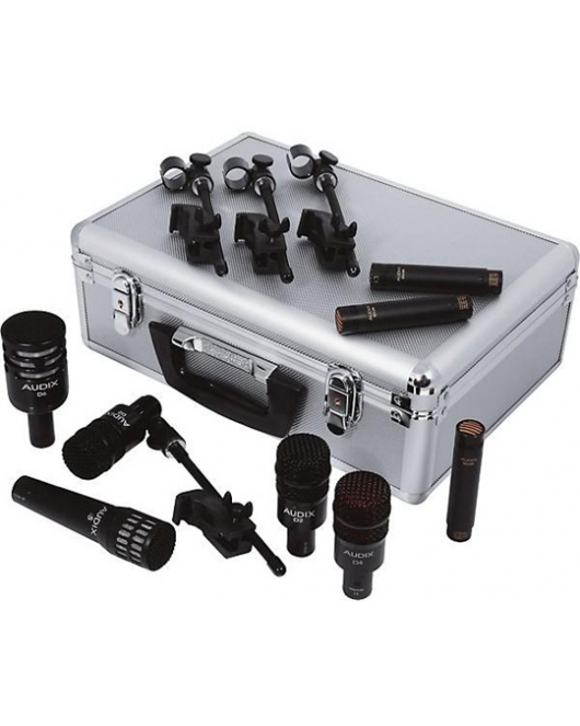 Audix DP Elite 8 Drum Microphone Pack for Professional Drummers Audix DP Elite 8 Drum Microphone Pack for Professional Drummers