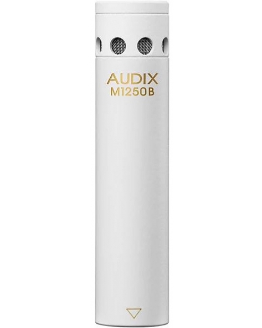 Audix M1250BO Miniature Omnidirectional Condenser Microphone White Audix M1250BO Miniature Omnidirectional Condenser Microphone White
