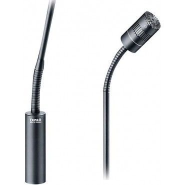 DPA Microphones 4011 Cardioid Mic, Black, XLR, 32 cm (13 in) Boom, Top and Bottom Gooseneck
