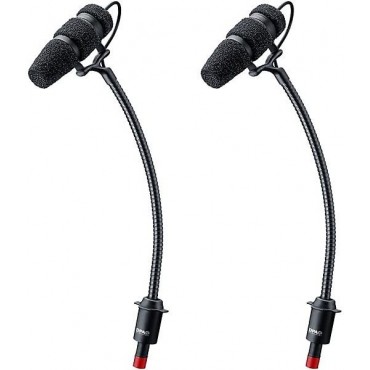 DPA Microphones 4099 CORE Stereo Instrument Microphone Set with Piano Mounting Clips