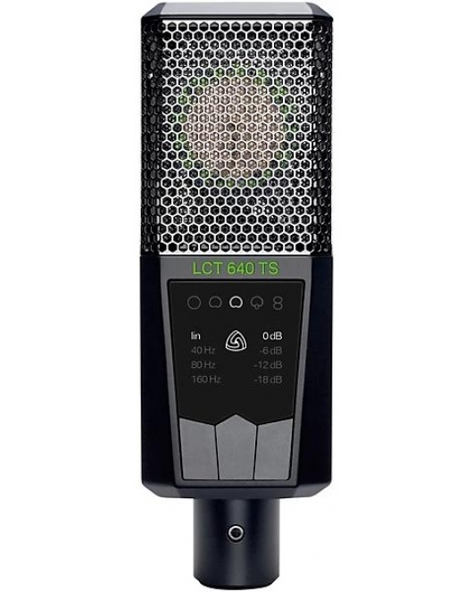 LEWITT LCT 640 TS Multi Pattern Condenser Microphone Black LEWITT LCT 640 TS Multi Pattern Condenser Microphone Black