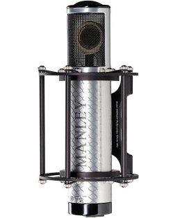 Manley Reference Silver Dual-pattern Large-diaphragm Tube Condenser Microphone