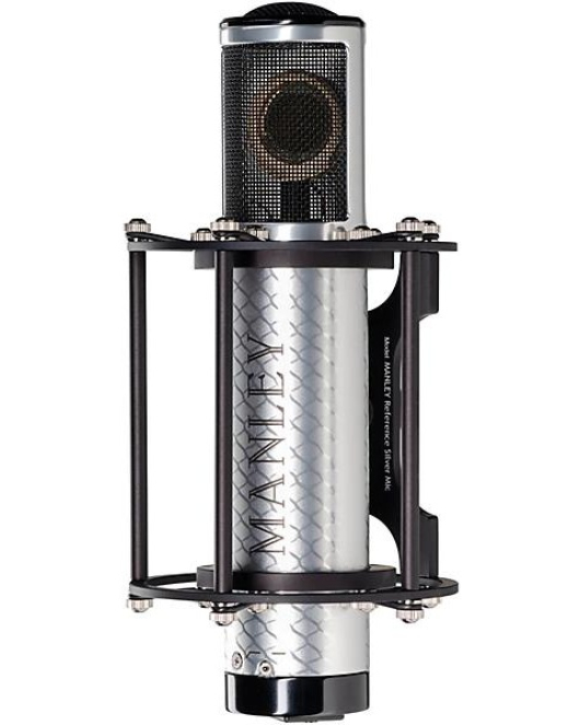 Manley Reference Silver Dual-pattern Tube Condenser Microphone Manley Reference Silver Dual-pattern Tube Condenser Microphone