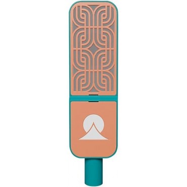 Ohma World Motif Condenser Microphone Teal & Apricot