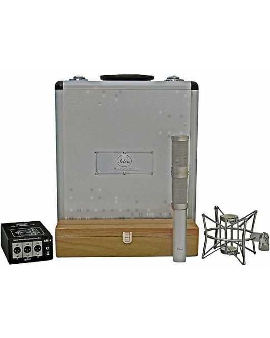 Peluso SR 14 Stereo Ribbon Microphone Kit Nickel Peluso SR 14 Stereo Ribbon Microphone Kit Nickel
