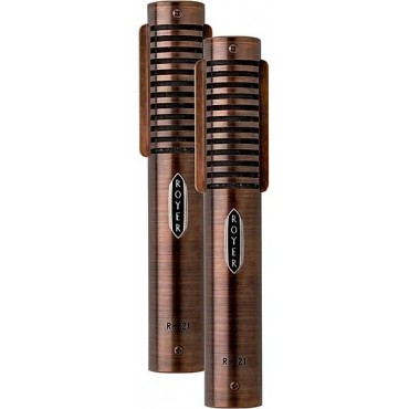 Royer R-121 25th Anniversary Distressed Rose Microphone Pair