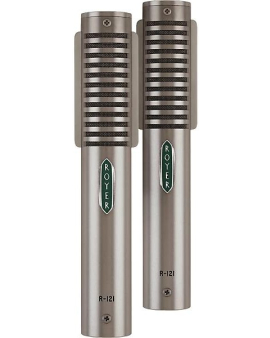 Royer R-121 Matched Ribbon Microphone Pair Nickel