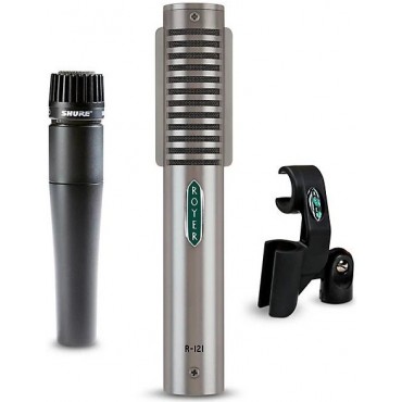 Royer R-121 & Shure SM57 Recording Mic Pack