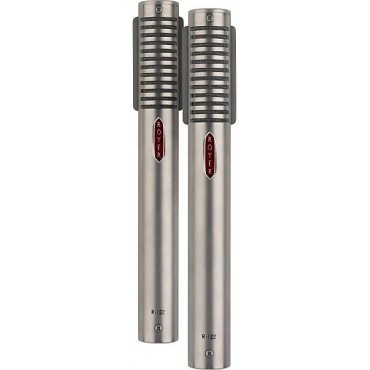 Royer R-122 LIVE Matched Ribbon Microphone Pair Nickel