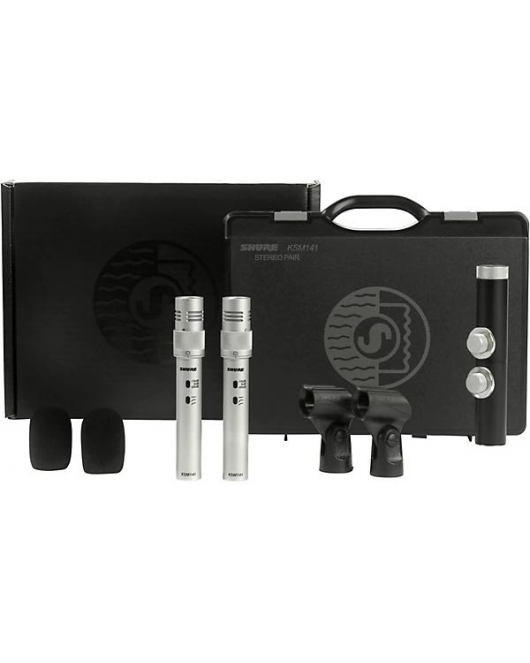 Shure KSM141 Dual Pattern Condenser Mic Champagne