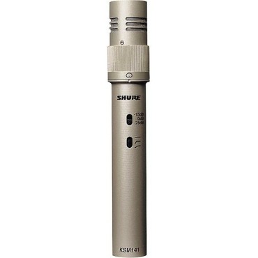 Shure KSM141/SL Dual-Pattern Studio Condenser Microphone