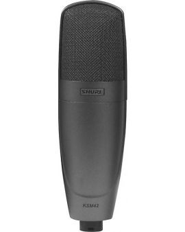 Shure KSM42 Cardioid Condenser Mic SABLE GRAY