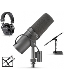 Shure SM7B Mic + TH200X Headphones Podcasting Bundle