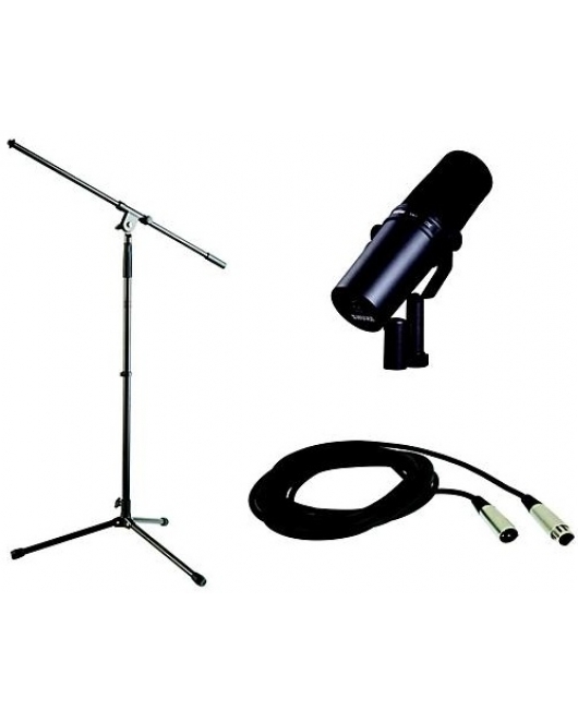 Shure SM7B Stand and Cable Bundle Shure SM7B Stand and Cable Bundle