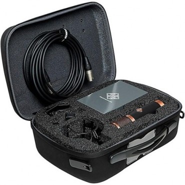 TELEFUNKEN TF39 Copperhead Deluxe Tube Microphone With Shockmount and Case