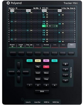 Polyend Tracker Mini Standalone Audio Workstation Black