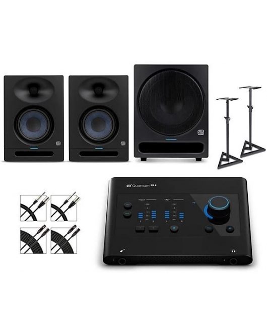 PreSonus Quantum ES2 with Eris Studio and Pro Sub10 PreSonus Quantum ES2 with Eris Studio and Pro Sub10