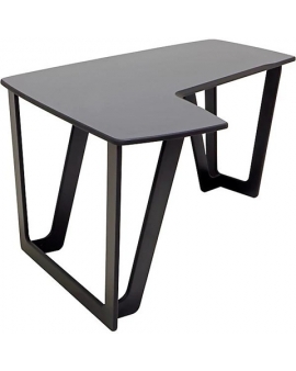 Argosy AIRE Artist Workstation, Desktop Angled to Left (no racks), Hautelink Desktop, Black Legs Left
