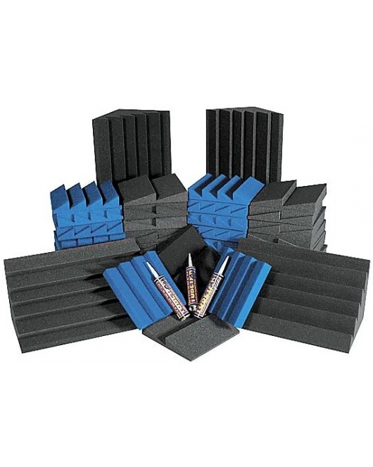 Auralex Alpha-DST Roominator Kit 76-Pack Charcoal Purple Auralex Alpha-DST Roominator Kit 76-Pack Charcoal Purple