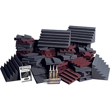 Auralex D108L DST Roominator Kit 116-Piece Pack Charcoal/Burgundy