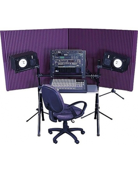Auralex MAX Wall 420 Portable Acoustic Panels 4 Pack Purple Auralex MAX Wall 420 Portable Acoustic Panels 4 Pack Purple