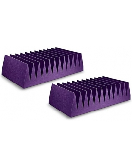 Auralex Venus Bass Traps 2'x4'x12" Acoustic Panels 2-Pack Purple