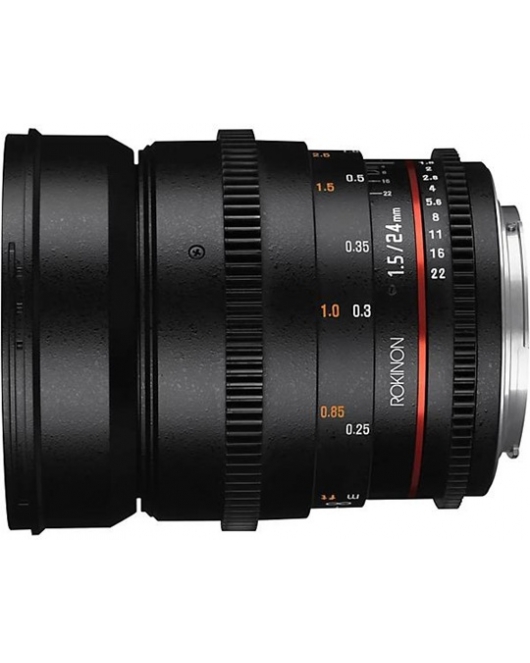 Rokinon Cine DS 24mm T1.5 Wide Angle Cine Lens Micro Four Thirds Rokinon Cine DS 24mm T1.5 Wide Angle Cine Lens Micro Four Thirds