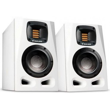 ADAM Audio A4V 4" 2-Way Powered Studio Monitor (Pair), Limited White