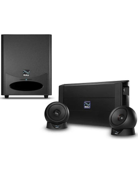 Kali Audio Ultra Nearfield 3-Way Studio Monitor System &amp; WS-6.2 Dual 6" Studio Subwoofer Bundle
