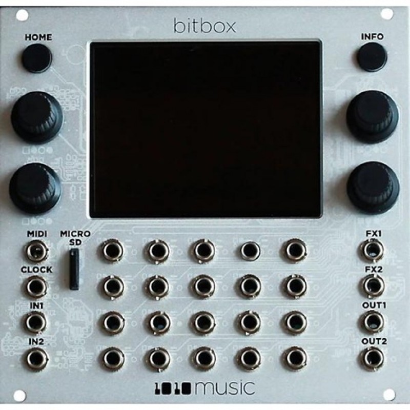 1010music Bitbox mk2 Eurorack sampler for compact versatile high quality performance sampling and music production
