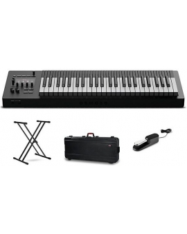 Expressive E Osmose 49 49-Key Polyphonic Synthesizer Keyboard Stage Bundle