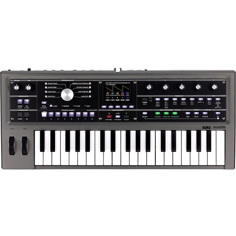 KORG microKORG 2 keyboard synthesizer and vocoder with versatile sound engine digital effects and modulation for music production