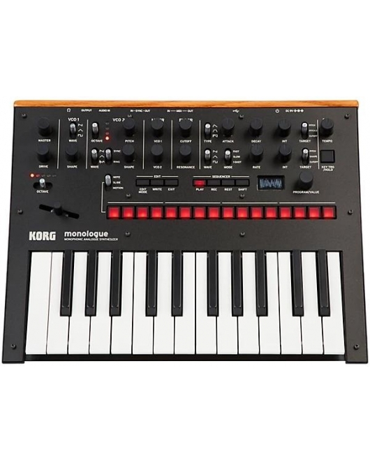 KORG Monologue Monophonic Analog Synthesizer Black KORG Monologue Monophonic Analog Synthesizer Black