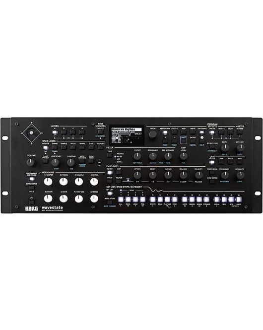 KORG wavestate Wavesequencing Desktop 4U Rack Synth KORG wavestate Wavesequencing Desktop 4U Rack Synth