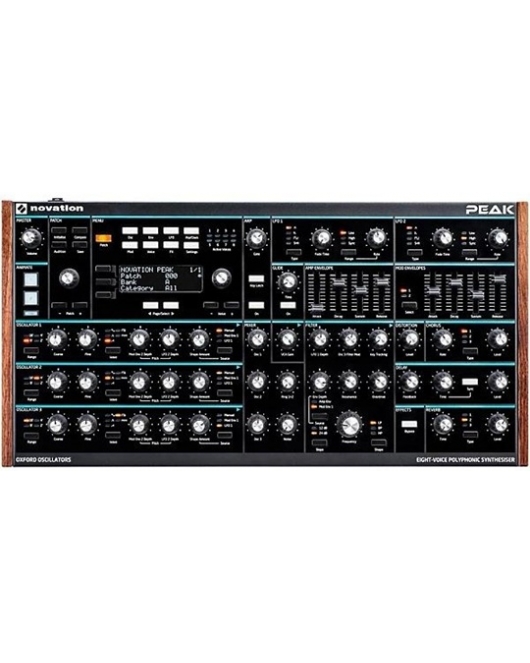 Novation Peak 8 Voice Desktop Synthesizer Novation Peak 8 Voice Desktop Synthesizer