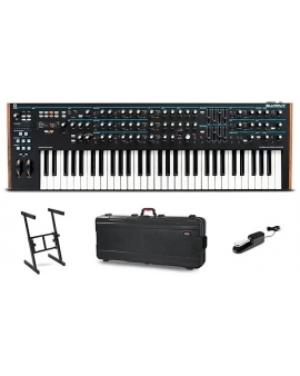 Novation Summit 16-Voice Polyphonic Synthesizer Travel Bundle