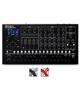 Roland SH-4d Compact Desktop Synthesizer With MIDI and Audio Cables