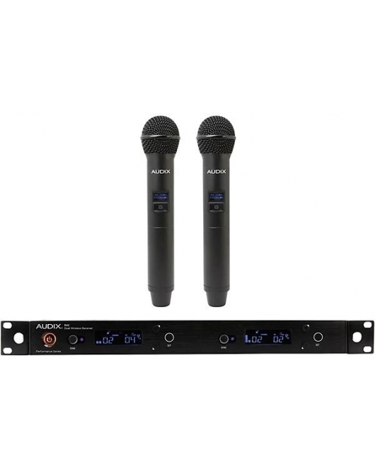 Audix AP42 OM2 Dual Handheld Wireless Microphone System Audix AP42 OM2 Dual Handheld Wireless Microphone System