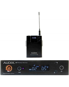 Audix AP61 BP Wireless Microphone System with R61 True Diversity Receiver and B60 Bodypack Transmitter (Microphone Not Included) 522-586 MHz